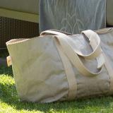 Badetasche aus Naturmaterialien