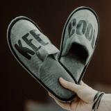 Bath slippers men "Keep cool"