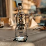 Glasflasche "It's natural water" 1l